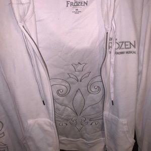 Frozen Broadway Musical Zip Up Hoodie
